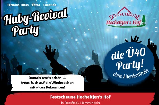Huby Revival Party, Festscheune Hecheltjen's Hof